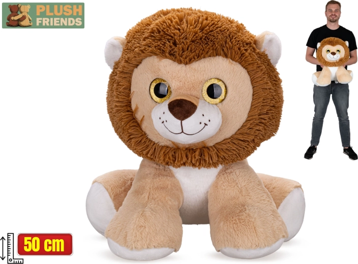 Plush Friends plüss oroszlán 50 cm, ülő