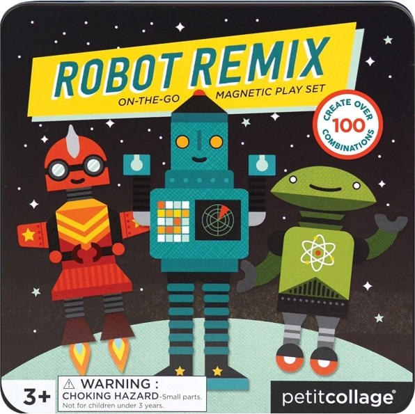 Mágneses játék robotok PETIT COLLAGE