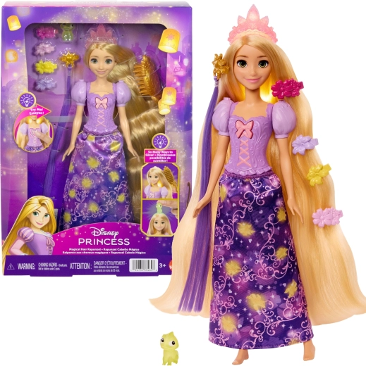 Disney Princess Aranyhaj varázslatosan világító hajjal és kiegészítőkkel