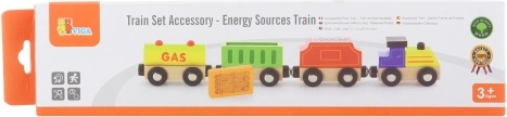VIGA fa kisvonat – energiaforrások