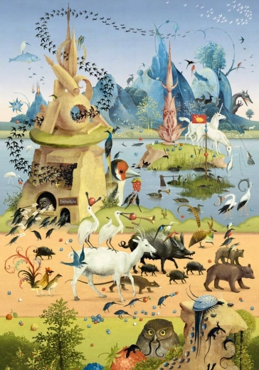 HEYE kirakó Kiránduláson – Hieronymus Bosch, 500 darab