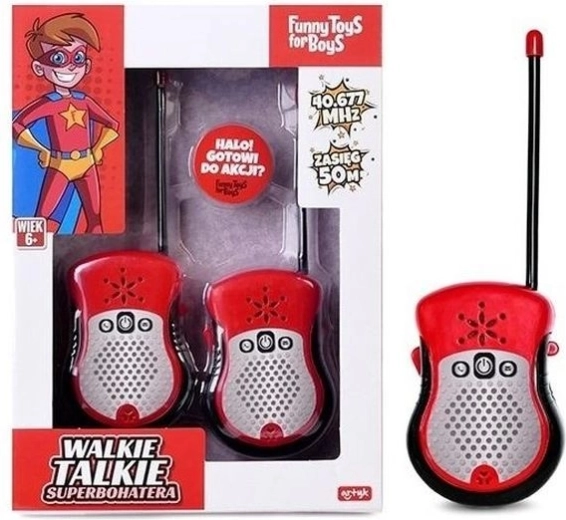Szuperhős walkie-talkie