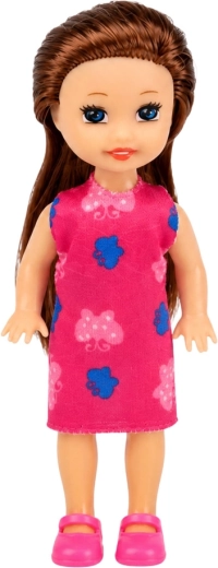 Mozgatható mini baba (11 cm)