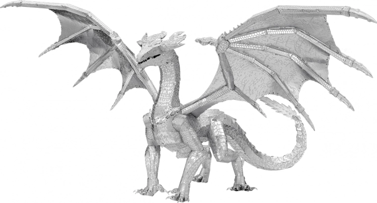 METAL EARTH 3D puzzle Prémium sorozat: Acélsárkány