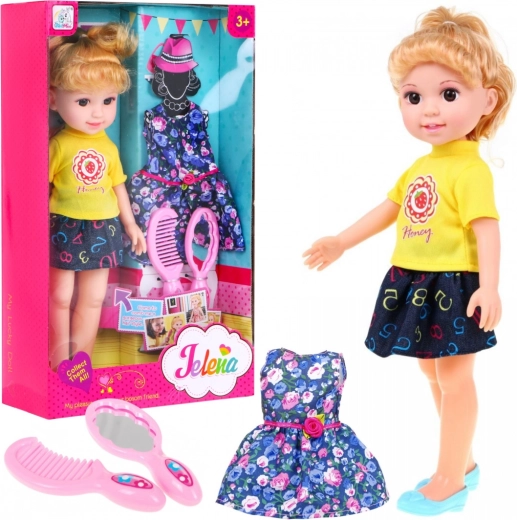 Nagy styling baba 3+ éves gyerekeknek kiegészítőkkel – Szőke