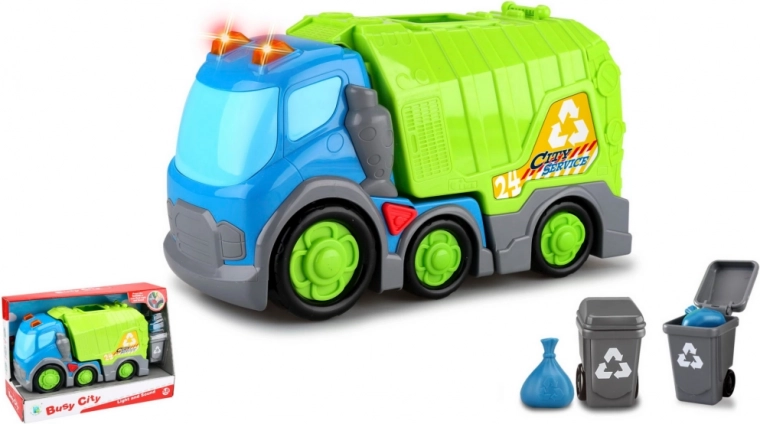 KIDDY GO! kukásautó fénnyel és hanggal, 31 cm