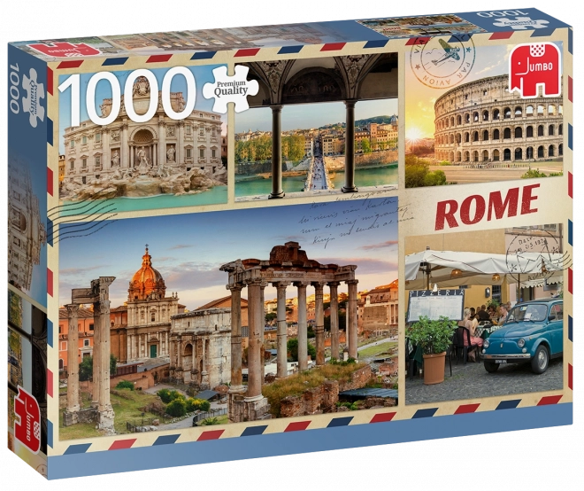 Puzzle Üdvözlet Rómából 1000 darabos JUMBO