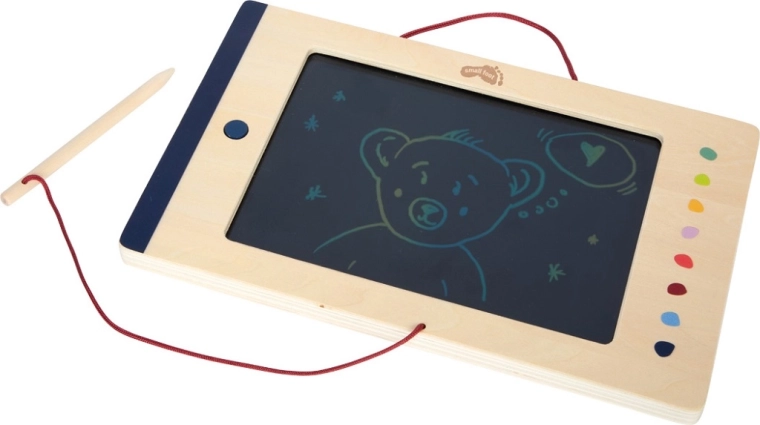 Színes LCD kijelző és gyors törlés