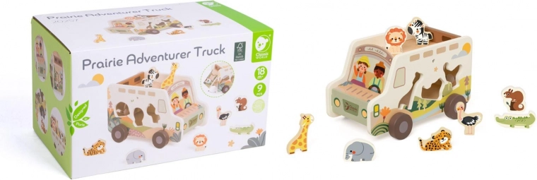 Fa Safari Beillesztő Autó