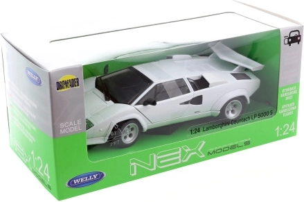 Lamborghini Countach modell 1:24 fém és műanyag