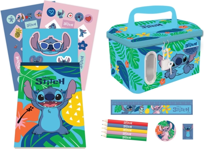 Disney Lilo és Stitch kreatív készlet bőröndben