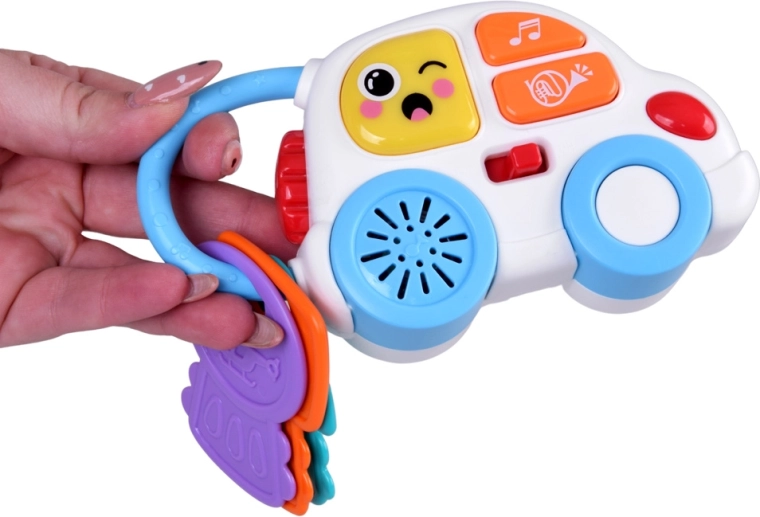 Levehető kisautó kulcsokkal