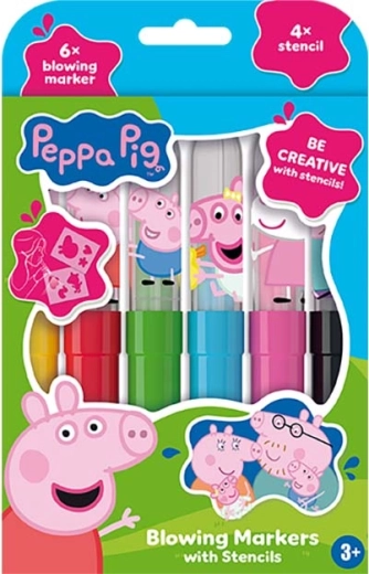 Peppa malac fújós filcek sablonokkal