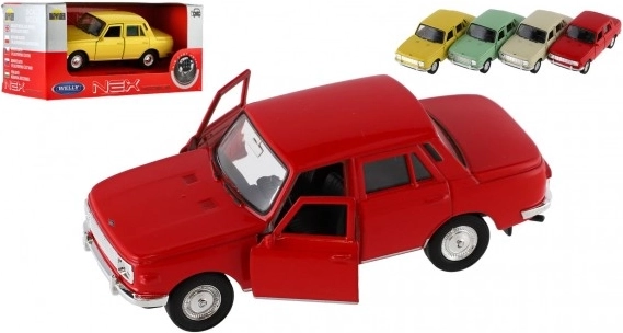 Wartburg 353 autómodell - fém/műanyag 12cm
