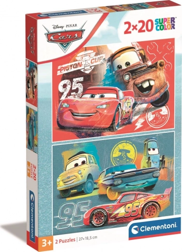 Puzzle 2x20 darabos Disney Verdák