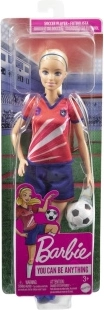 Barbie focistalány piros mezben