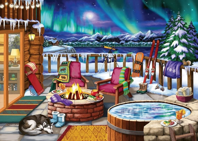 Sarkifény XXL puzzle 500 darabbal