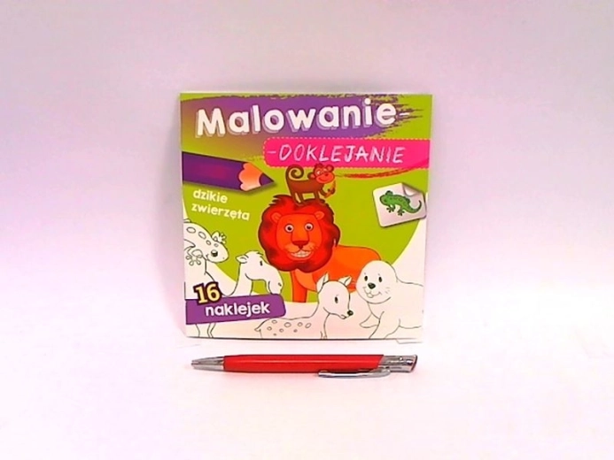 Színezés és matricázás – vadállatok