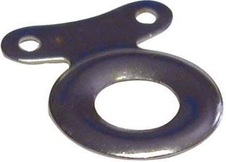 Nikkel bevonatú képakasztó szem, 2-es méret, 200 db/csomag