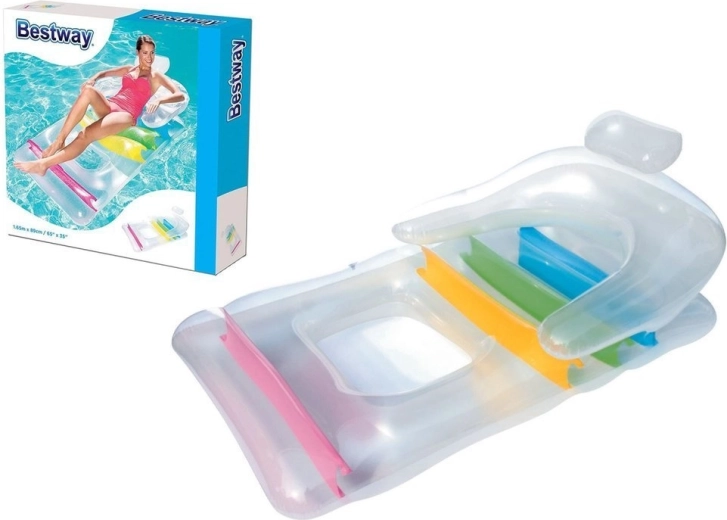 Felfújható vízi nyugágy és szék 165 × 89 cm BESTWAY