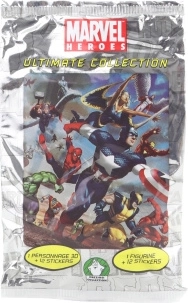MARVEL Szuperhősök figura matricákkal