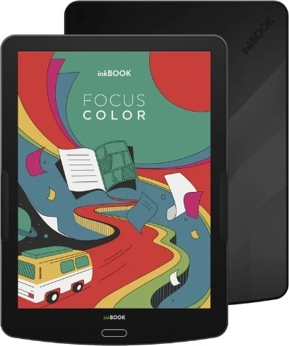 InkBOOK Focus Color e‑könyv olvasó fekete