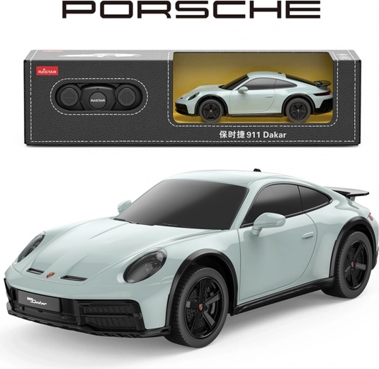 RC autó 1:24 PORSCHE 911 Dakar mentol Rastar