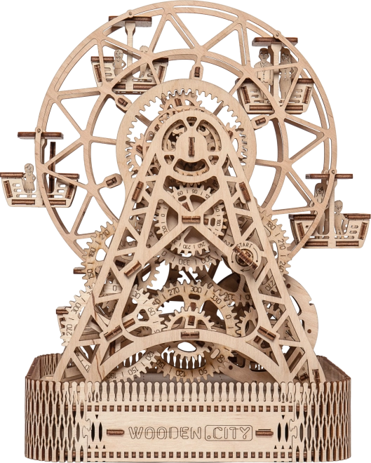 WOODEN CITY fa modell oroszkerék