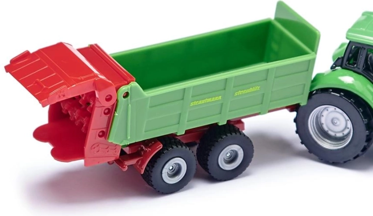 Nyitható hátsó ajtó a szórókocsin