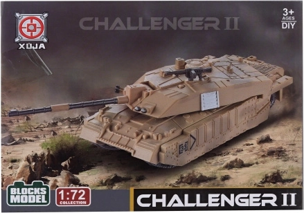 Challenger 2 tank építőkészlet
