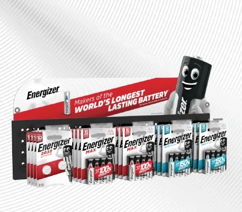 Energizer vízszintes állvány mágneses tartóval 5×1