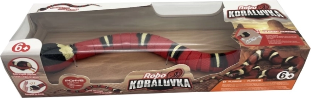 Robo korallkígyó – élethű robotkígyó gyerekeknek