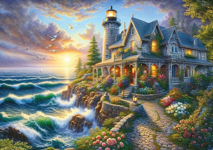 Puzzle Parti szimfónia 500 darab