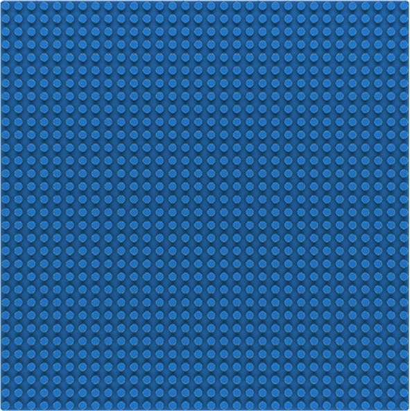 Sluban alaplap 32x32 kék
