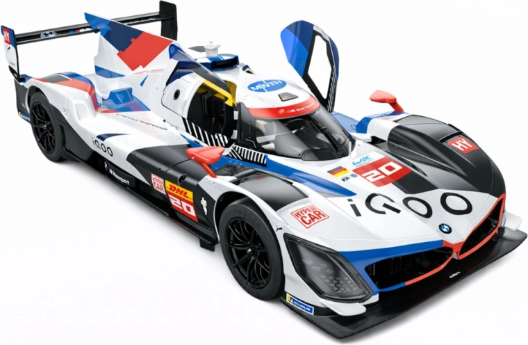 Folyamatos 2,4 GHz-es vezérlés és teljes mozgástartomány