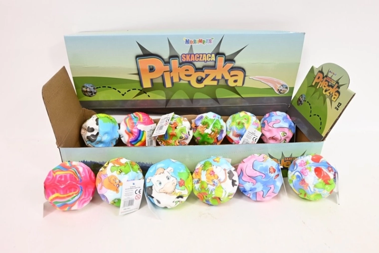 Ugrálólabda 6 cm – mesés mintával