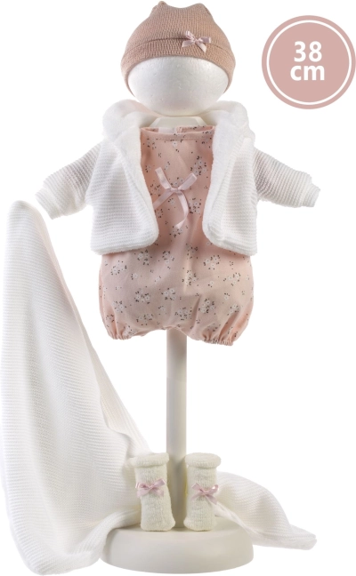 Llorens babaruha 38 cm, organikus anyagokból készült ruha