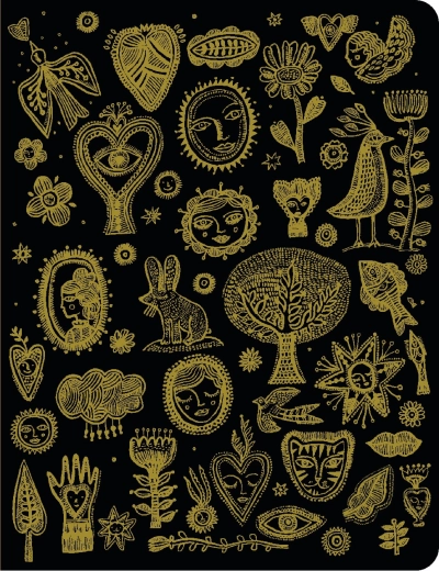 Arany Aurelia DJECO Design jegyzetfüzet