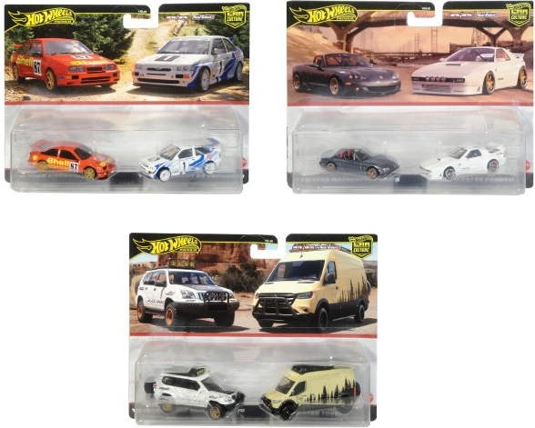 Hot Wheels Premium 2 darabos fém kisautó szett