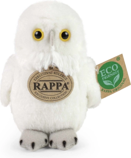 Rappa környezetbarát plüssbagoly, 13 cm