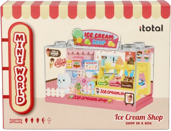 I-Total mikro fagyizó Shop in a Box – DIY készlet önálló összeszereléshez