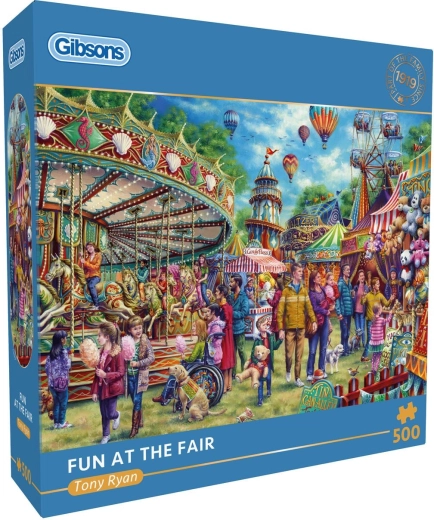 Gibsons puzzle Vidámparkban 500 darab