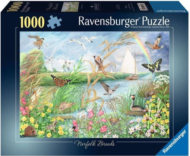 Ravensburger puzzle Norfolk-tó 1000 darab