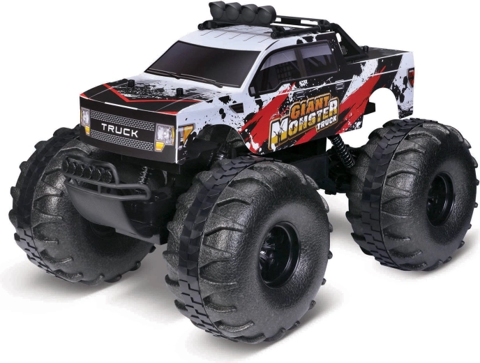 Maisto RC terepjáró autó Giant Wheel Offroad fehér
