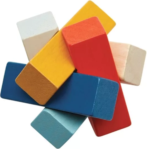 PlanToys logikai puzzle – téglatestek