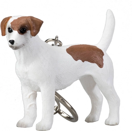 Jack Russell terrier kulcstartó