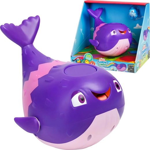 Piñata Smashlings szivárványos bálna 4 figurával