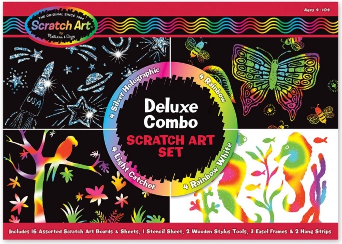 deluxe kaparós képek készlet melissa & doug 16 db