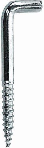 Hornyos menetes kampó 4,4 × 50 mm, horganyzott (100 db)