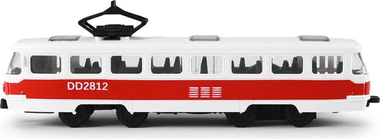 Valósághű részletek, mint egy igazi villamoson